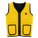 Children Kids 5V 3 Gears USB Heated Vest Electric Fast Heating Jacket Clothing