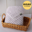 Skin microfiber striped bath towel bath super absorbent and quick-drying