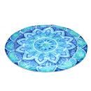 KALOAD Round Soft Yoga Mats Rugs Flood Bath Mat Sports Exercise Fitness Meditation Non-slip Carpet