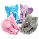 30x35cm Baby Lumbar Pillow Long Nose Elephant Doll Pillow Soft Plush Stuff Toys