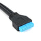 20 Pin to Double USB 3.0 Data Cable for PC