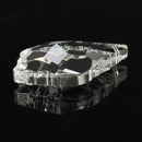 10PCS 38MM Chandelier Clear Crystal Glass Maple Leaf Pendant Lamp Prisms Part Decor