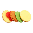 Jandoon DIY Crystal Mud DIY Clay Simulated Hamburger Toy Slime Squishy Bread Food Play Toy