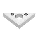 Drillpro 90 Degrees Aluminum Alloy Height Ruler Metric Inch Woodworking Triangular Ruler