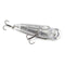 ZANLURE 12.5g 7.5cm Fishing Lure Jerkbait Bass Crankbaits with Tackle Hooks