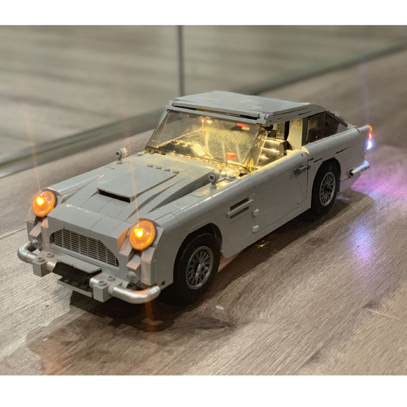 LED Light Lighting Kit ONLY For LEGO 10262 Aston DB5 Lighting Bricks Toys