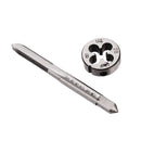 Drillpro 1/4-28 UNEF Right Hand Screw Tap with or without Titanium Coating Thread Tap with Round Thread Die