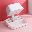 Bakeey Dressing Box Desktop Large Capacity Drawer Integrated Skin Care Lipstick Makeup Remote Control Tissue Organizer Box Storage Baskets