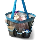 Outdoor Travel Portable Mesh Beach Handbag Tote Toys Storage Bag Pack Organizer Pouch