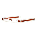 360 Degree Rotating Folding Reading Glasses Unisex Mini Reading Glasses With Clothes Hook