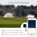 MoesHouse Zig Bee 3.0 Smart Gas Water Val ve Controller App Remote Control Echo Plus Voice Controller Switch Work with Alexa Google Home
