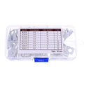 60PCS SC Tinned Copper Lug Ring Wire Connectors Bare Cable Terminals