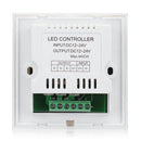 DC 12V/24V Sensitive Touch Switch Panel LED Light Dimmer Controller Wall Mounted Switch