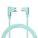 Bakeey 90 Degree Angle 2A Type C Fast Charging Data Cable 3.28ft/1m for Xiaomi Mi Max 3 Pocophone F1