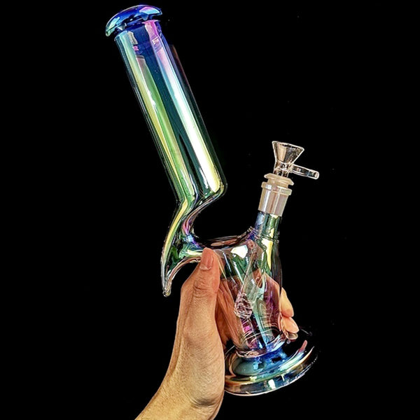 13inch Water Pipe Luminous Handmade Glass Joint 14.5mm Bubbler