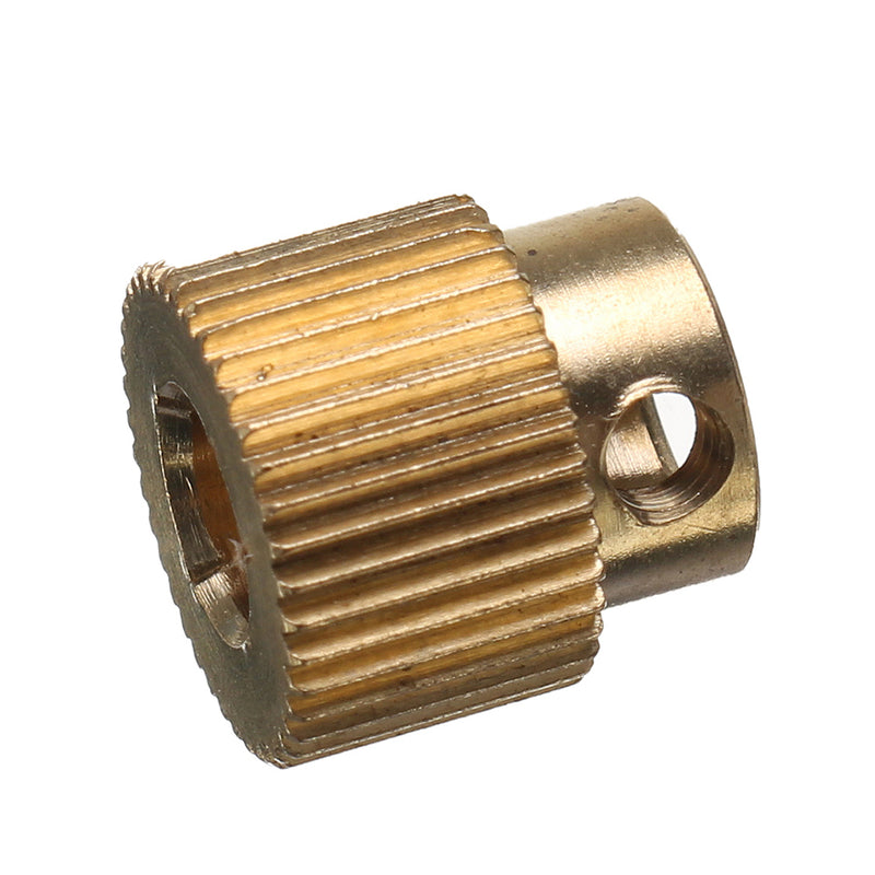 40Teeth Brass Feed Wheel Extrusion Gear for 3D Printer Extruder