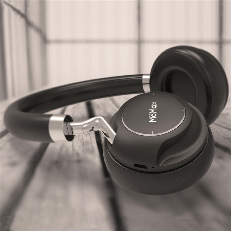 YT H001 Adjustable Leather Wireless bluetooth Earphone Stereo Bass Headphone for iPhone Samsung