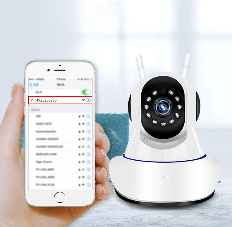 Xiaovv Q5 HD 1080P WiFi Wireless Dual Antenna IP Camera 360 PT Panoramic Rotation AP Hotspot Two-way Audio Night Vision