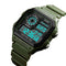 SKMEI 1299 Countdown Alarm Stainless Steel Waterproof Digital Watch