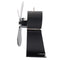 4 Blades Heat Powered Stove Fan For Ultra Quiet Log Wood Burner Fireplace Home Eco Fan