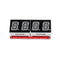 5pcs 4-bit Pozidriv 0.54 Inch 14-segment LED Digital Tube Module Red & Orange I2C Control 2-line Control LED Display Screen Module