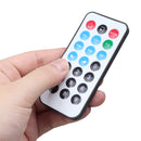 ST-997 Mini Blue Car HIFI Audio Amplifier Board Digital Stereo Amp 4 Channel 80W DC12V 4CH USB SD FM Remote Control for Car/Home/Theater