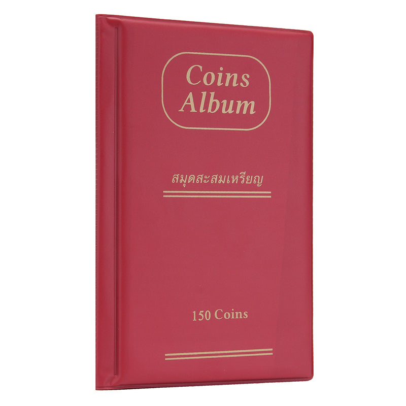 150 Pockets Coin Holder Collection Book DIY Album For Collector Gifts Storage Supplies