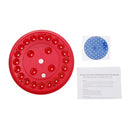 Outdoor Camping Light Super Bright 24 LED Solar Powered Flagpole Flag Pole Light Night Downlight