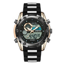STRYVE S8006 Dual Display Digital Watch Chronograph Alarm Stopwatch Luminous Display Sport Watch
