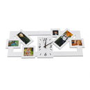 Nordic Style Photo Frame Wall Clock DIY Modern Desigh Multi Photo Art Picture Frame Clock For Living Room Horloge Home Decor