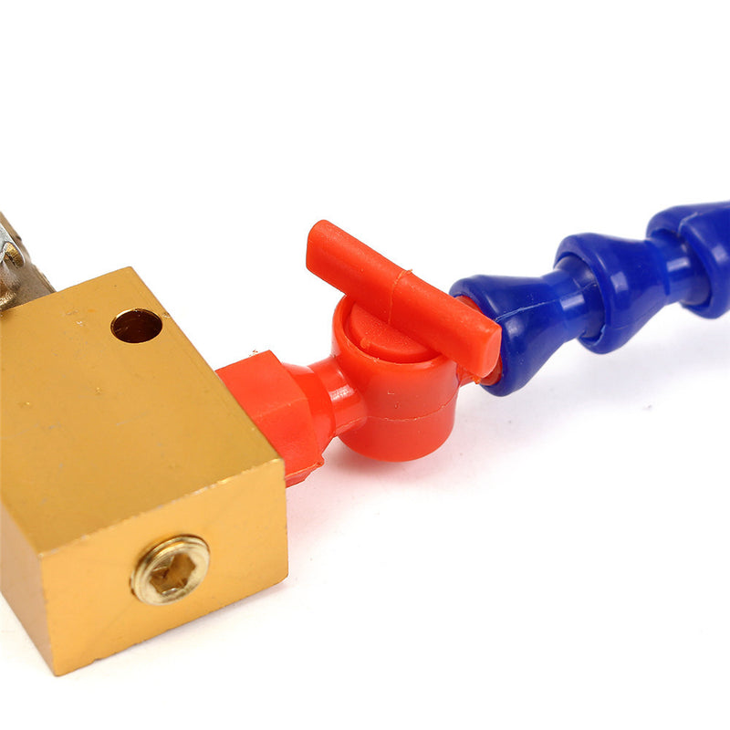 Bidirection Mist Coolant Lubrication Spray System for 8mm Air Pipe CNC Lathe Machine