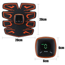 6 Modes Professional EMS Muscle Training Gear Remote Control Abdominal Muscle Trainer