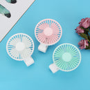 Portable USB Rechargeable Umbrella Hanging Fan Handheld Desktop Mini Folding Fan Air Cooler Cooling Fan For Office Outdoor Travel