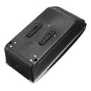 Black Leather Black Line Double Layer Armrest Car Storage Box For Mitsubishi 2014-2018