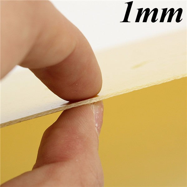 12x6 Inch Yellow Glass Fiber Sheet GRP Epoxy Resin G10 FR4 1mm/2mm