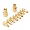 Euro Air Line Hose Fitting Coupling Adapter Compressor Connector Quick Coupler