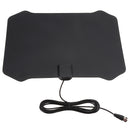 Flat Digital Indoor HDTV HD TV Antenna Fox with Amplifier 50 Miles Range VHF UHF