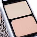 Music Flower Matte Pressed Powder Makeup Palette Concealer Contour Cosmetic With Puff