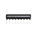 30pcs DIP Exclusion Network Resistor Array 9Pin 5K1 5.1K ohm A512J 5.1KR Resistance