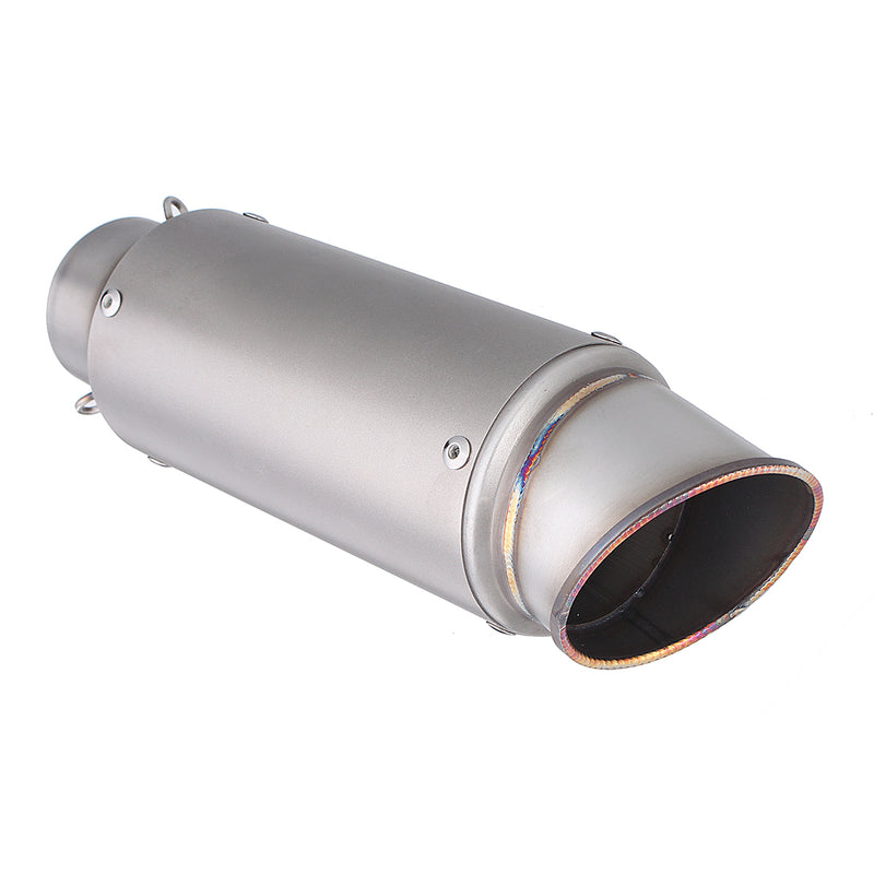 61mm Exhaust Muffler Pipe Universal Stainless Steel For Motorcycle ATV