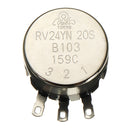 10pcs RV24YN20S B103 10K Single Ring Carbon Film Potentiometer 2W 20000rpm