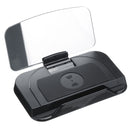 Universal Qi Wireless Charging Navigation Hub Display Car Dashboard Holder for Mobile Phone