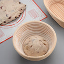 Round Banneton Brotform Rattan Basket Bread Dough Proofing Rising Loaf Proving 4 Sizes