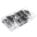 Suleve MXRW5 180Pcs Rubber O Ring Washer Grommets Ring Anti-slip Gasket Seal Assortment Set