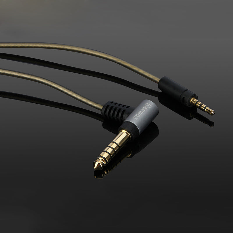 Earmax 4.4mm DIY Replacement Earphone Headphone Audio Cable For Sennheise MOMENTUM