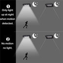 Solar 30 LED PIR Motion Sensor Outdoor Yard Gutter Garden Wall Light Waterproof Security Lamp