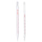 1/2/3/5/10ml Glass Short Pipette With Scale And Bubble Lab Glassware Kit