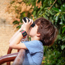 XD-TE5 8x21 Compact Zoom Binocular Long Range 1000m Folding HD Powerful Mini Telescope BAK4 FMC Optics Hunting Sports Camping