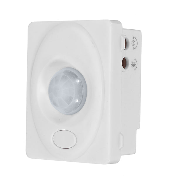 Mini 3 Wire Infrared Human Body PIR Motion Sensor Delay Time Switch AC180-250V