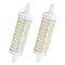 Dimmable R7S 118mm 8W 180 SMD 4014 LED Pure White Warm White Light Lamp Bulb AC85-265V